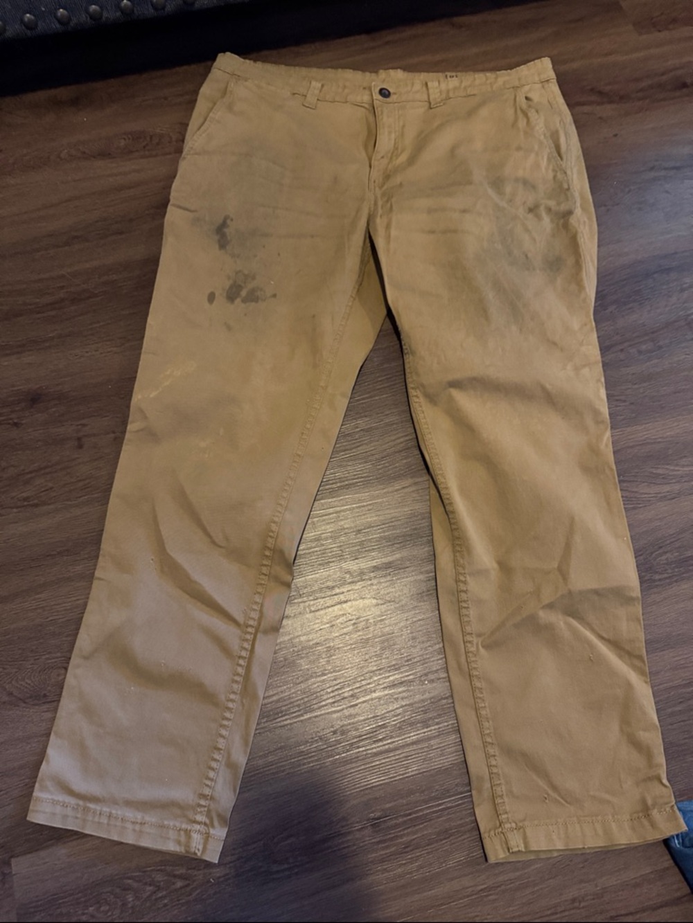 George GUC Men's Classic Tan Work Chino Pants (pls see all pic)